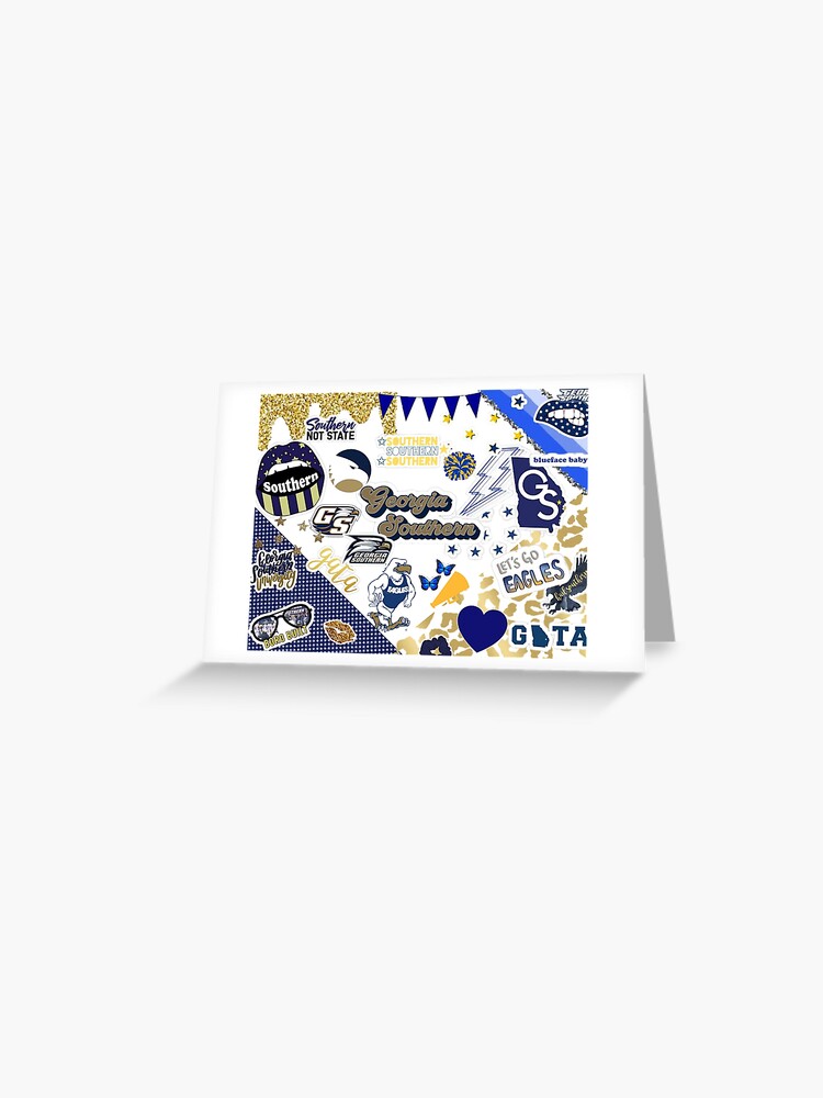 Let's Go Eagles Greeting Card