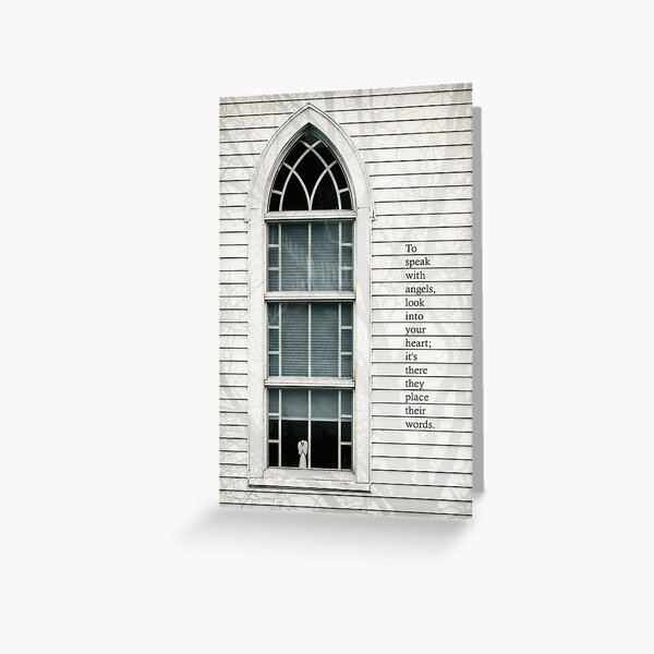 When Angels Speak Greeting Card