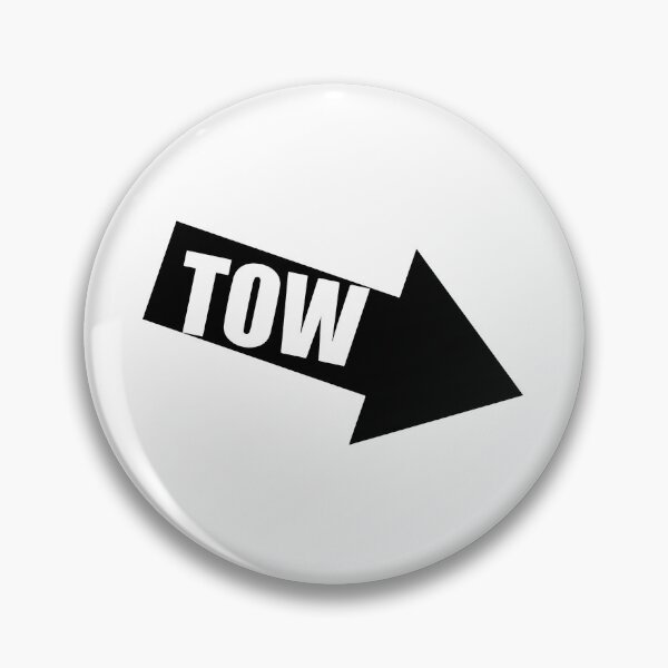 Item preview, Black Tow Hook Sticker Racing Track Day JDM Style designed and sold by Road To Track.