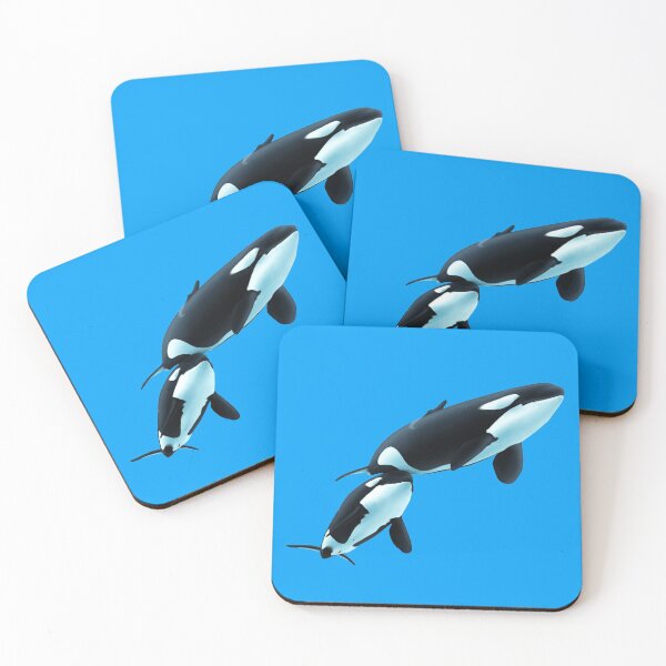Item preview, Killer Whales Kiska and Ike designed and sold by Art-by-Aelia.
