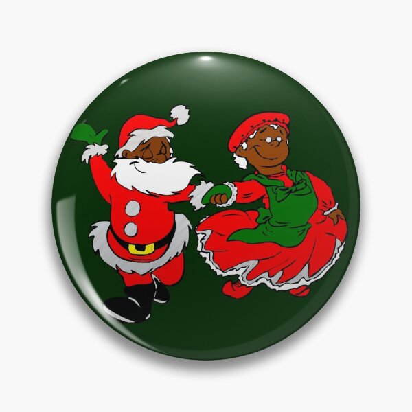Item preview, black santa mrs claus designed and sold by Gossip Rag.