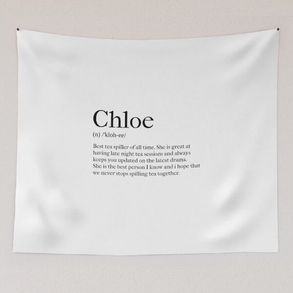 Item preview, Chloe Definition designed and sold by tastifydesigns.