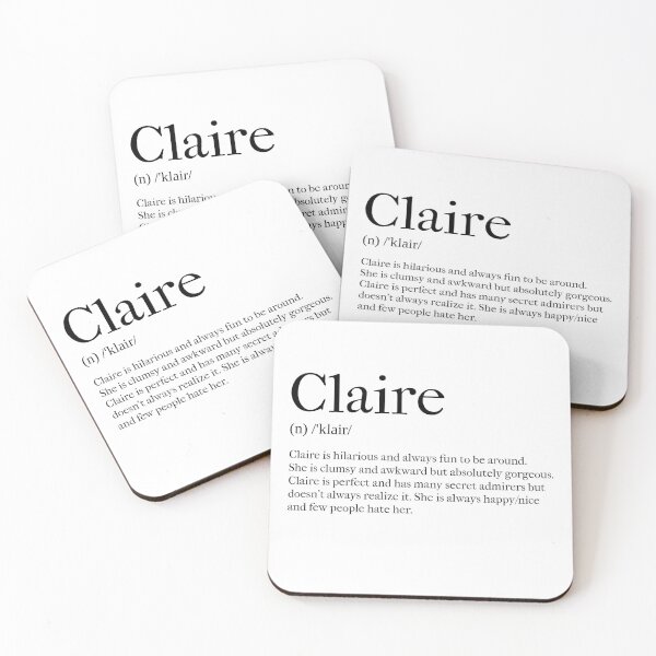 Item preview, Claire Definition designed and sold by tastifydesigns.
