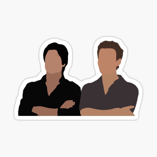 Item preview, Damon and Stefan Salvatore  designed and sold by S0ph1eLou.