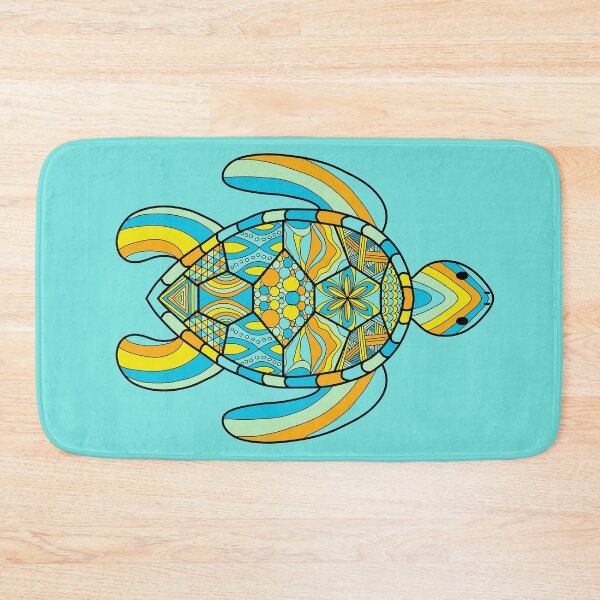 Item preview, Trippy Turtle (Blue) designed and sold by pfahey.
