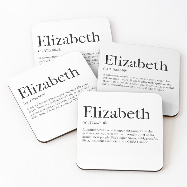 Item preview, Elizabeth Definition designed and sold by tastifydesigns.