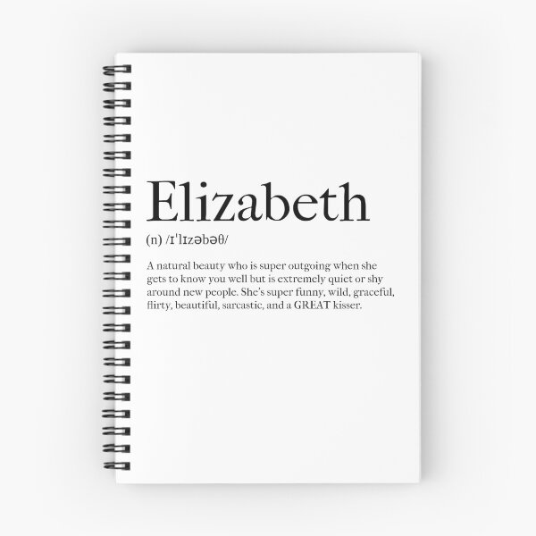 Item preview, Elizabeth Definition designed and sold by tastifydesigns.