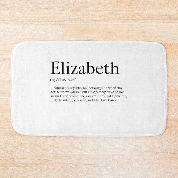 Item preview, Elizabeth Definition designed and sold by tastifydesigns.