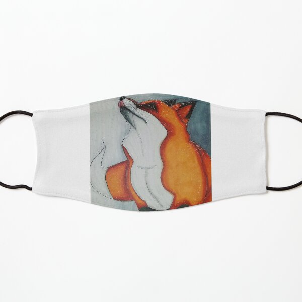 Fox in the Snow Kids Mask
