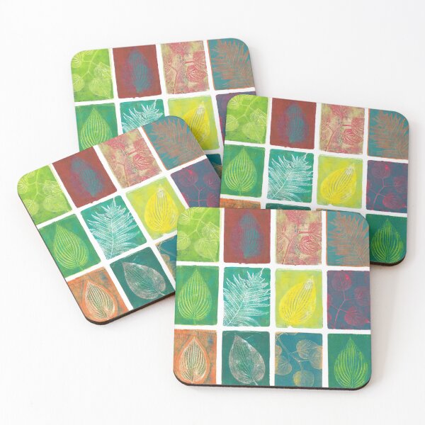 Item preview, Leaf Prints Patchwork designed and sold by Tamzin Smith.
