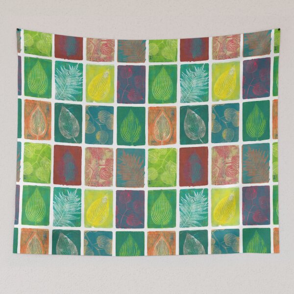 Item preview, Leaf Prints Patchwork designed and sold by Tamzin Smith.