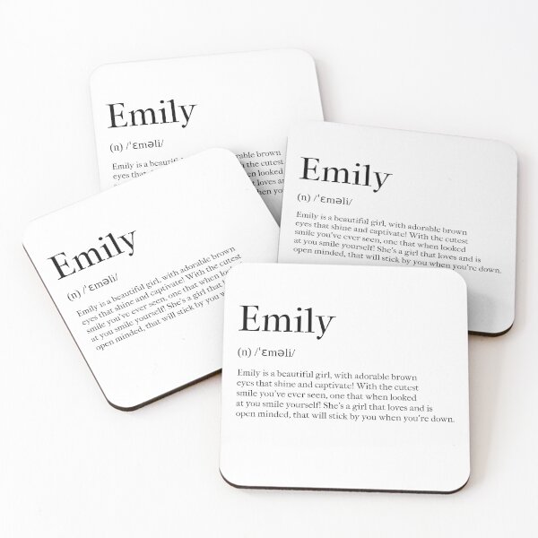 Item preview, Emily Definition designed and sold by tastifydesigns.