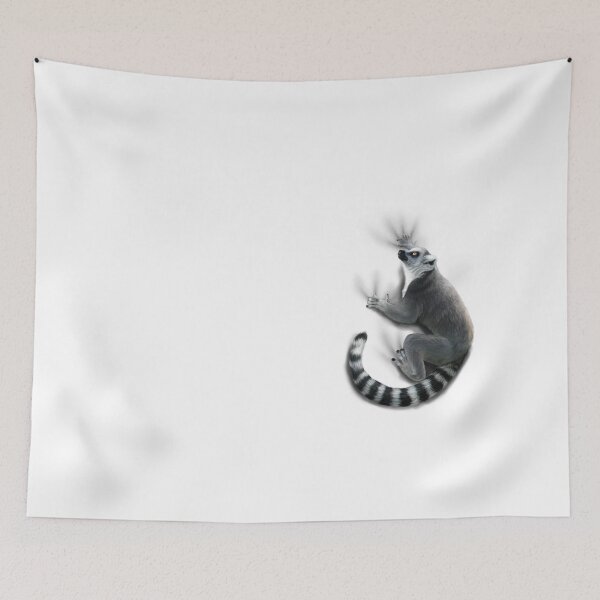 Item preview, Ring Tailed Lemur designed and sold by Art-by-Aelia.