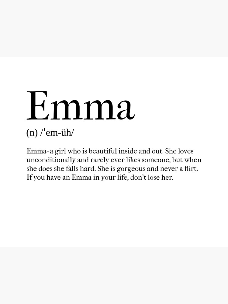 emma-definition-sticker-for-sale-by-tastifydesigns-redbubble