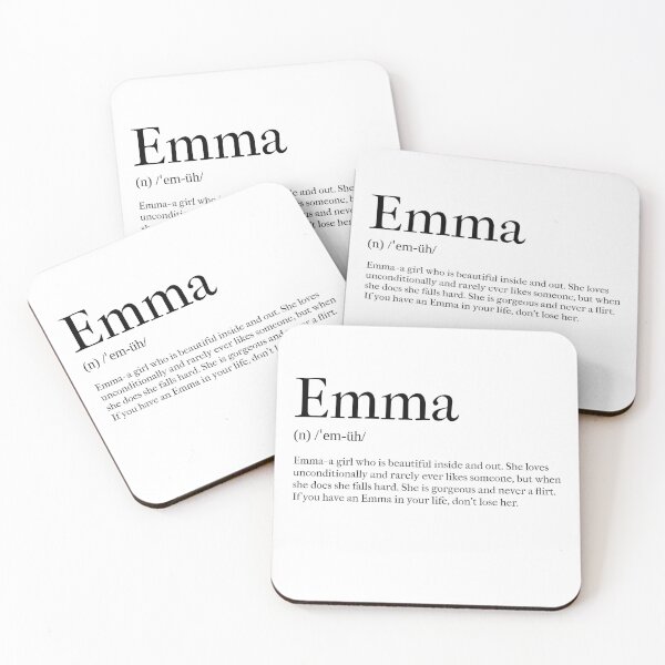 Item preview, Emma Definition designed and sold by tastifydesigns.