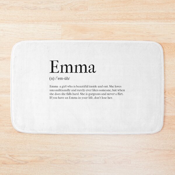 Item preview, Emma Definition designed and sold by tastifydesigns.