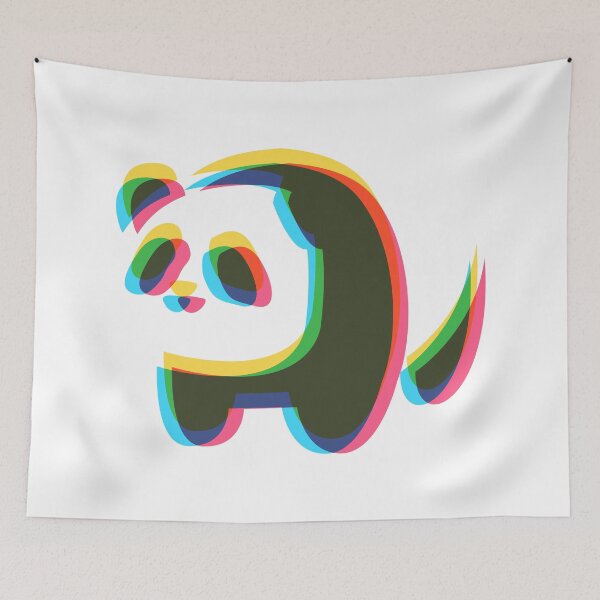 Item preview, soft CMYK Panda designed and sold by animinimal.