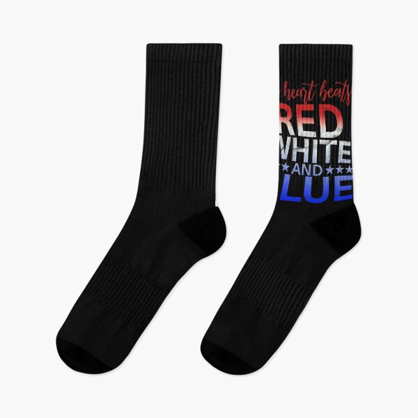 Artikelvorschau, USA Patriot - My Heart Beats Red White and Blue! entworfen und verkauft von RAWWR.