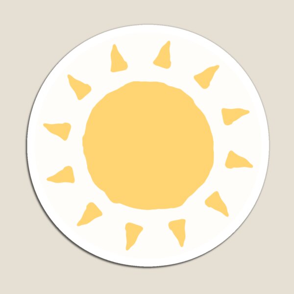 Item preview, sol dibujado amarillo designed and sold by Carol R.