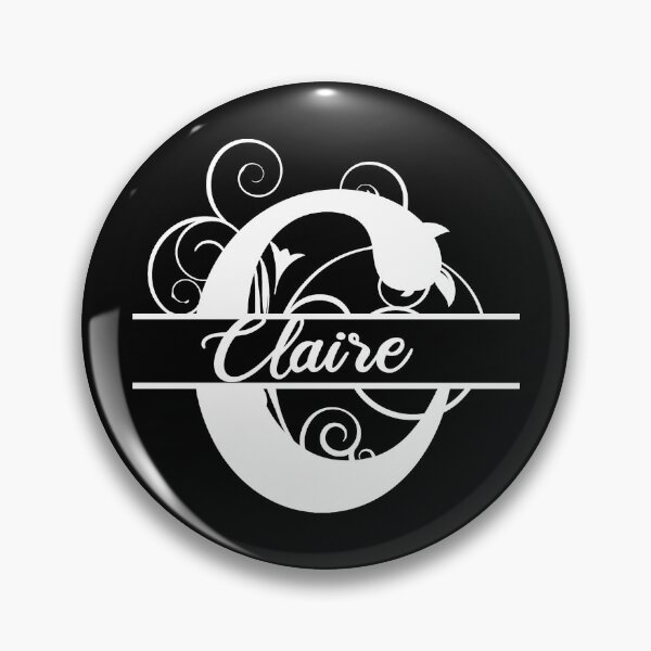 Item preview, Personalized Name Monogram C - Claire - Letter C - White designed and sold by MysticMagpie.
