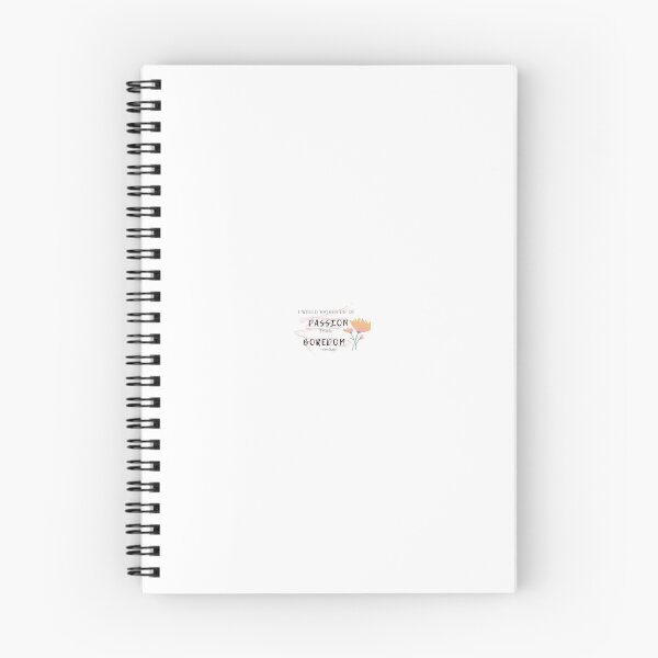 Item preview, I would rather die of passion than boredom  designed and sold by Madeline Wingert.