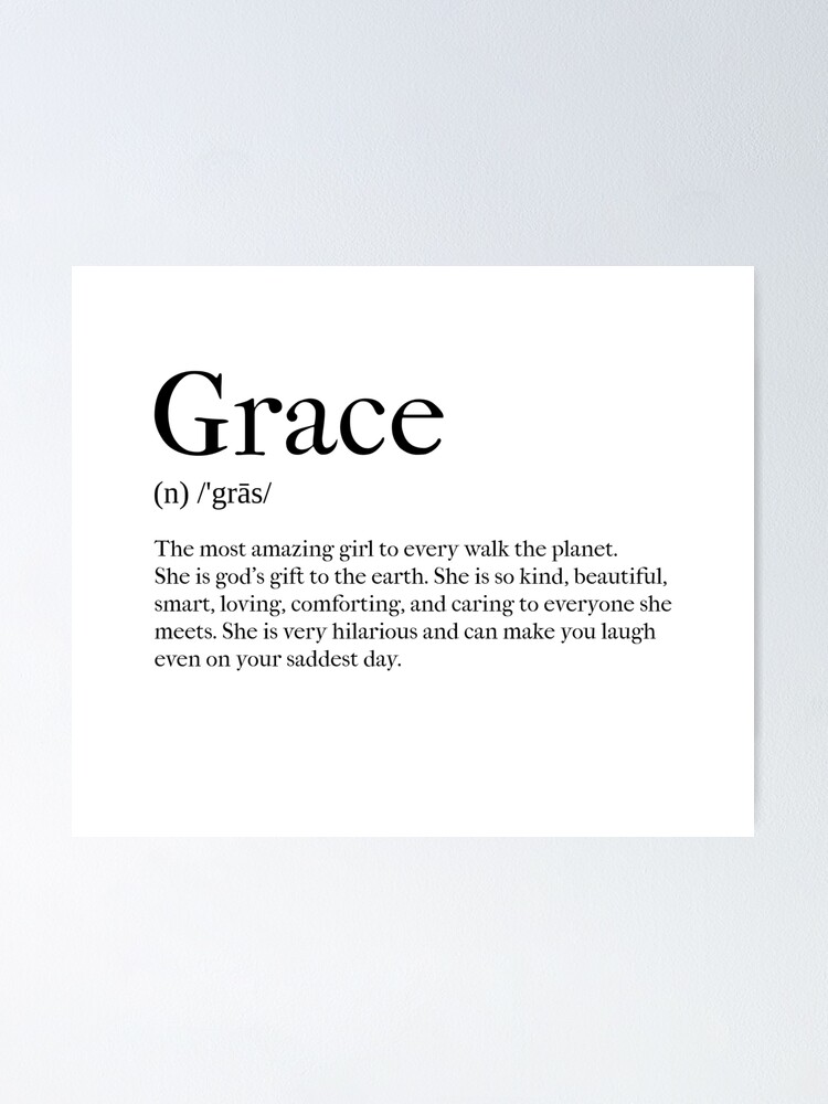 what is the definition of grace