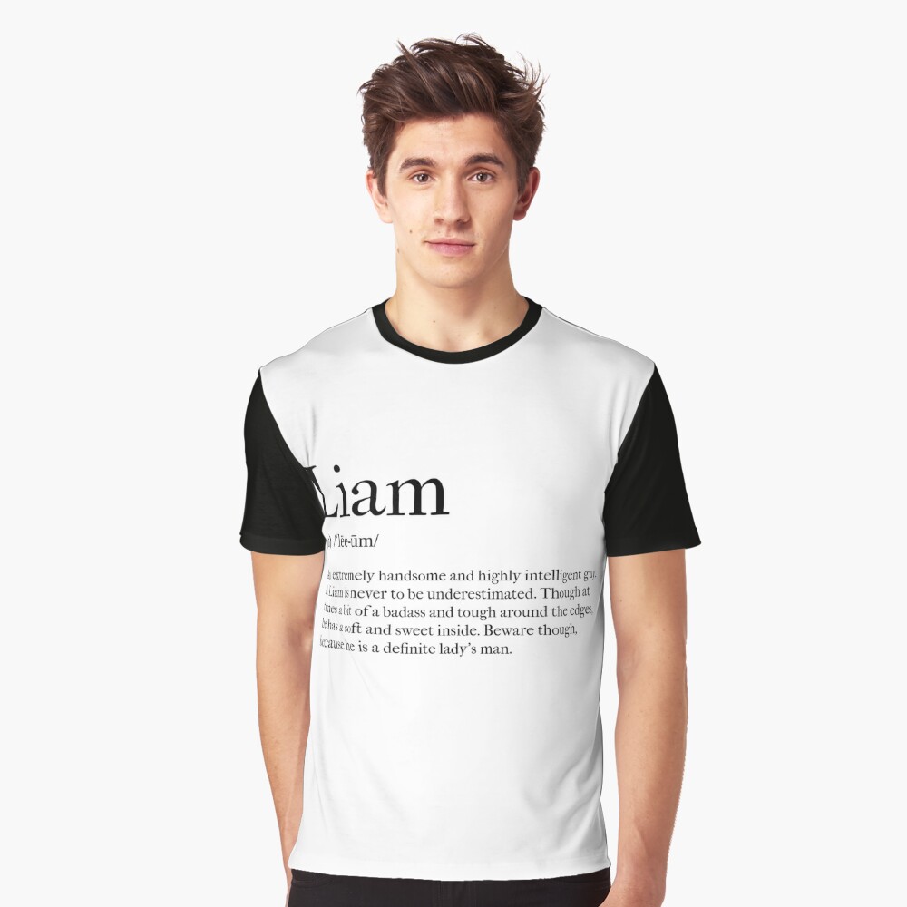 Camisa conhecida do significado de Liam