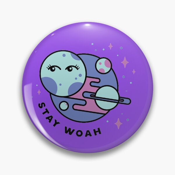 Item preview, Stay Woah - Moon by Rachel Kear designed and sold by UCO  School of Design.