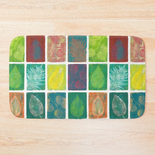 Item preview, Leaf Prints Patchwork designed and sold by Tamzin Smith.