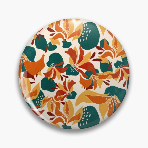 Item preview, Bright colors flower pattern designed and sold by studionany.