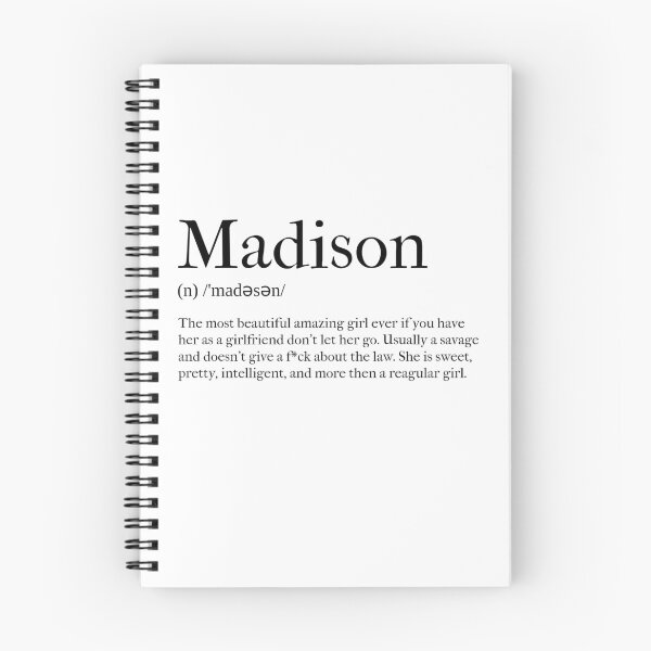 Item preview, Madison Definition designed and sold by tastifydesigns.