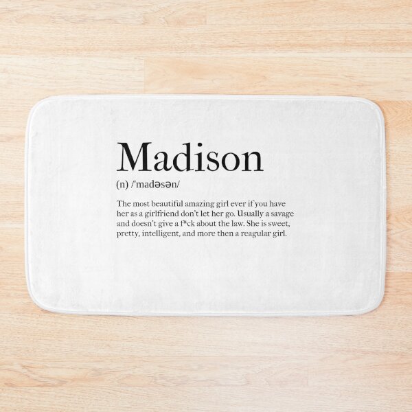 Item preview, Madison Definition designed and sold by tastifydesigns.
