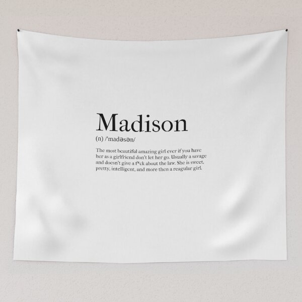 Item preview, Madison Definition designed and sold by tastifydesigns.