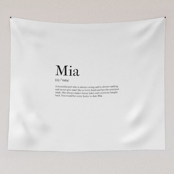 Item preview, Mia Definition designed and sold by tastifydesigns.