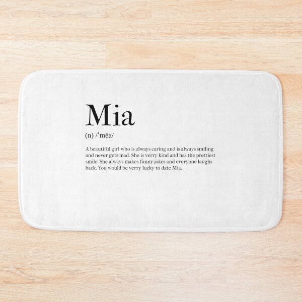 Item preview, Mia Definition designed and sold by tastifydesigns.
