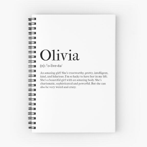 Item preview, Olivia Definition designed and sold by tastifydesigns.