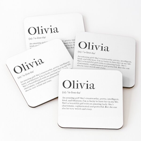 Item preview, Olivia Definition designed and sold by tastifydesigns.
