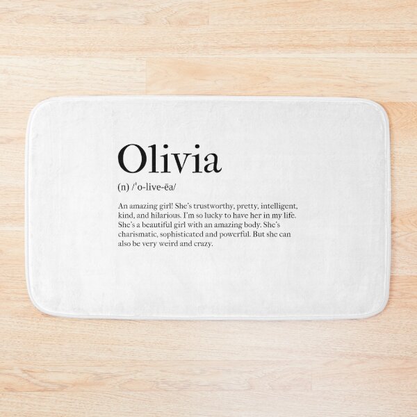 Item preview, Olivia Definition designed and sold by tastifydesigns.