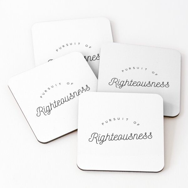 Item preview, Pursuit of Righteousness- Christian designed and sold by rheajasmine.
