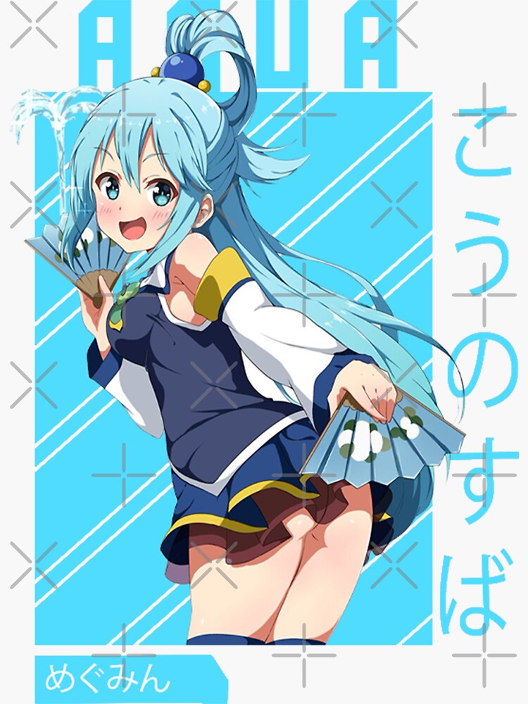 konosuba aqua shirt