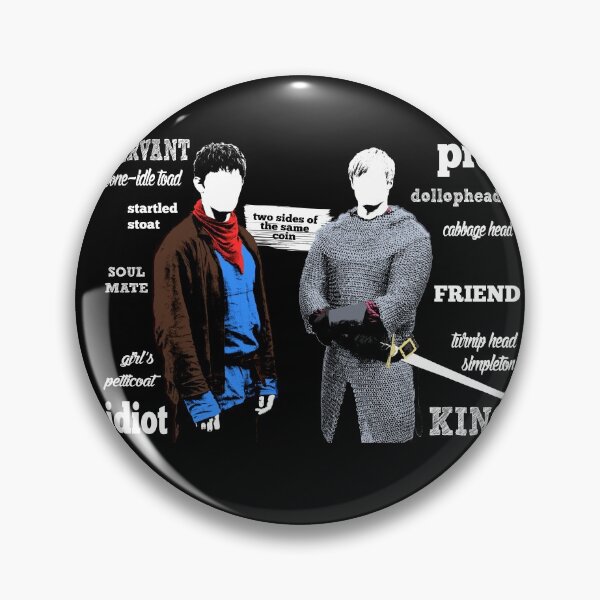 Item preview, Merlin and Arthur Titles designed and sold by LovesickLobotomy.