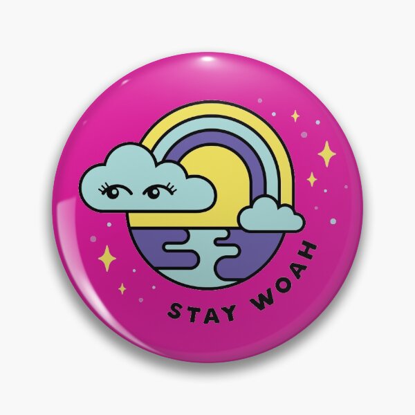 Item preview, Stay Woah - Rainbow by Rachel Kear designed and sold by UCO  School of Design.