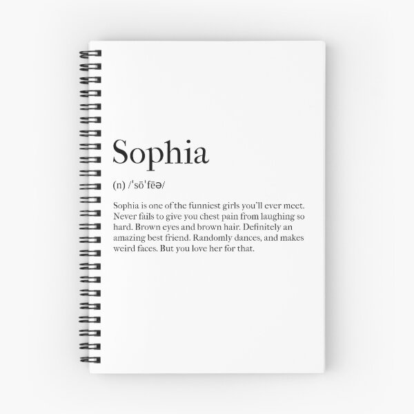 Item preview, Sophia Definition designed and sold by tastifydesigns.