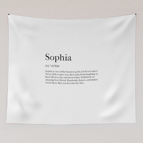 Item preview, Sophia Definition designed and sold by tastifydesigns.
