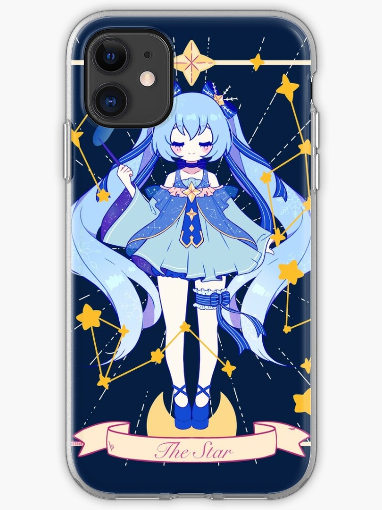 Hatsune Miku Fanart The Star Iphone Case Cover By Frannana Redbubble