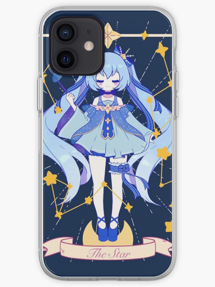 Hatsune Miku Fanart The Star Iphone Case Cover By Frannana Redbubble