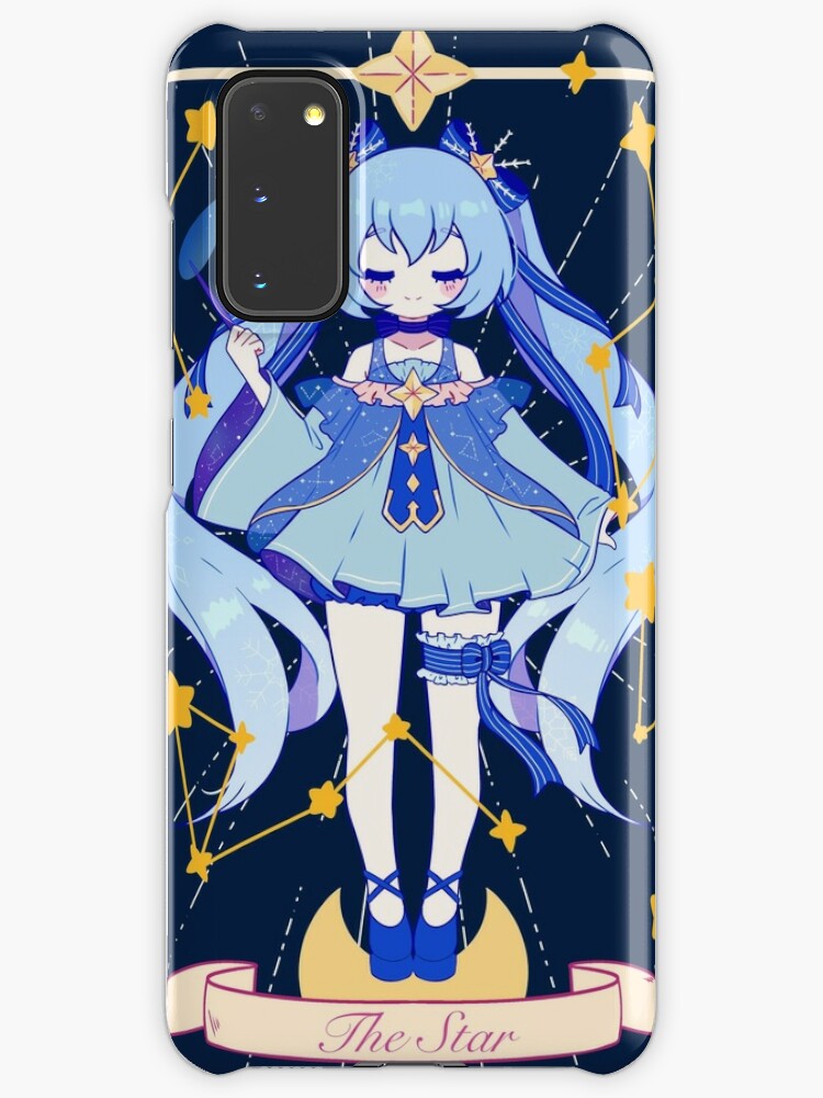 Hatsune Miku Fanart The Star Case Skin For Samsung Galaxy By Frannana Redbubble