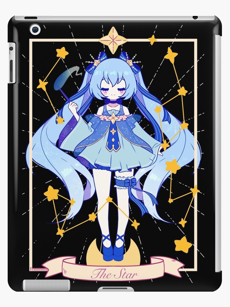 Hatsune Miku Fanart The Star Ipad Case Skin By Frannana Redbubble