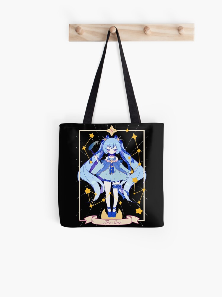 Hatsune Miku Fanart The Star Tote Bag By Frannana Redbubble