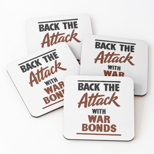 Item preview, Back The Attack With War Bonds  designed and sold by warishellstore.